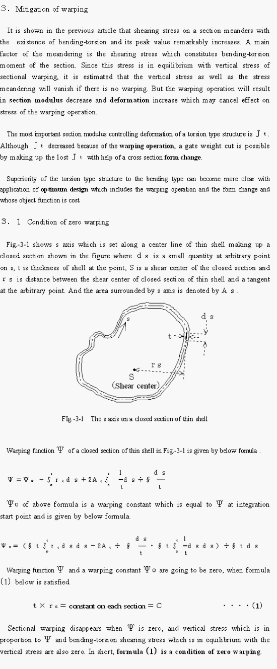 �R�DMitigation_of_warping-torsion�R�D�PCondition_of_zero_warping